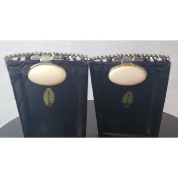 Vintage Antique1920’s ART DECO Metal Marcasite Design SHOE CLIPS signed TIP TOE - Picture 10 of 15